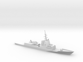1/700 Scale Spanish frigate Álvaro de Bazán in Tan Fine Detail Plastic