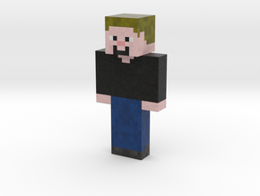 Akronman1 | Minecraft toy in Natural Full Color Sandstone