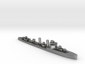 HMS Faulknor 1:3000 WW2 destroyer in Natural Silver
