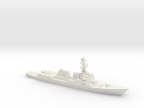 Arleigh Burke Flight IIA (DDG-99 - 101), 1/1250 in White Natural Versatile Plastic