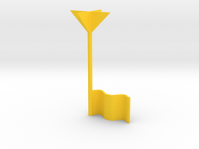 [1DAY_1CAD] FLAG_SQUARE in Yellow Processed Versatile Plastic