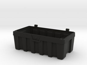 Tuff Box Base (Half Depth) in Black Natural Versatile Plastic