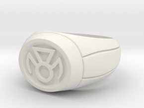 Phantasm Lantern Ring in White Natural Versatile Plastic