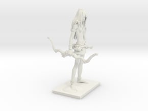 Fantasy Figures 16 - Ranger in White Natural Versatile Plastic