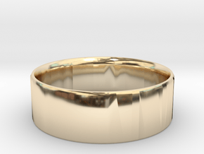 Simplistic Men's Ring  in 14K Yellow Gold: 10 / 61.5