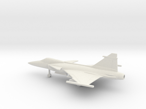 Saab JAS.39C Gripen in White Natural Versatile Plastic: 1:160 - N