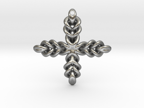 Knot Cross in Natural Silver