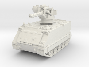 M163 A1 Vulcan (early) 1/76 in White Natural Versatile Plastic