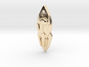 Rocket - Type-1 in 14K Yellow Gold: Small