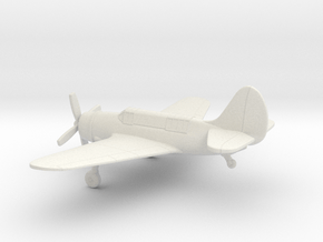 Curtiss SB2C Helldiver in White Natural Versatile Plastic: 1:160 - N