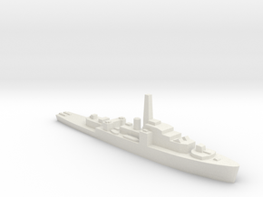 HMS Loch Shin 1:2400 WW2 frigate in White Natural Versatile Plastic