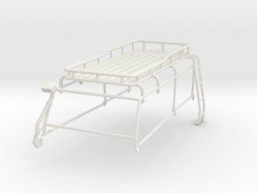 Orlandoo D110 roof rack w/side ladder for widebody in White Natural Versatile Plastic