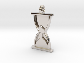 Sands of Time in Rhodium Plated Brass