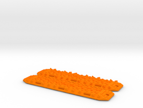 Ultimate Sandtracks by BoostOrDie (Double set) in Orange Processed Versatile Plastic: 1:10