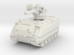 M163 A1 Vulcan (late) 1/76 in White Natural Versatile Plastic