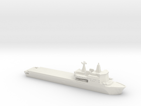 1/1250 Scale HMS Bay Class in White Natural Versatile Plastic