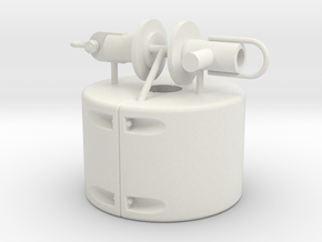 Mobilis AMR 1000 mooring buoy - 1:50 in White Natural Versatile Plastic