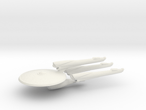 ISS Federation in White Natural Versatile Plastic