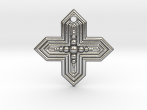 Cross in Natural Silver