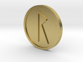 Rad Coin (Anglo Saxon) in Natural Brass