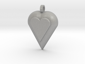 Heart 1 in Aluminum