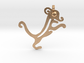 Animal Pendant in Natural Bronze