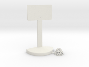 Printle Thing Baskethoop 02 - 1/24 in White Natural Versatile Plastic
