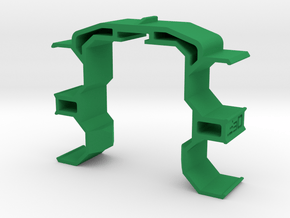 Double-Sided SpeedLoader Carrier for Nerf Kronos in Green Processed Versatile Plastic