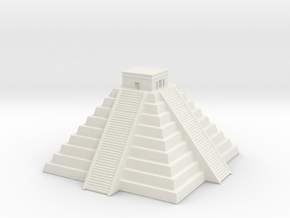 Chichen Itza 1/1250 in White Natural Versatile Plastic