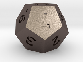 D12 Precision in Polished Bronzed-Silver Steel