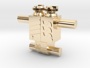 Uniborg Microclone Driver in 14k Gold Plated Brass