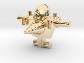 Crank Microclone Driver in 14k Gold Plated Brass