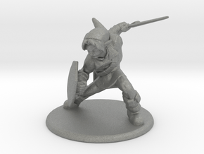  Link Attack Stance 1/60 miniature for games rpg in Gray PA12
