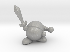 Kirby with Sword 1/60 miniature for games and rpg in Aluminum