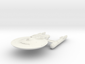Federation Ares Class Cruiser V3  4.2" in White Natural Versatile Plastic