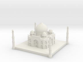Taj Mahal 1/1000 in White Natural Versatile Plastic