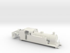 009 Maunsell Tank 1 (Prairie Chassis, Vacuum) in White Natural Versatile Plastic