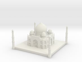 Taj Mahal 1/1250 in White Natural Versatile Plastic