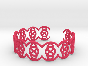 Bracelet in Pink Processed Versatile Plastic