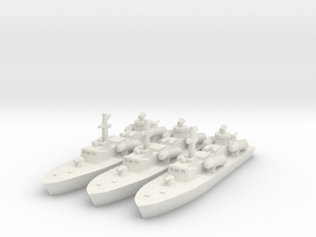 1/700 OSA-2 Missile Boat in White Natural Versatile Plastic