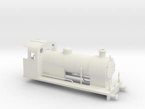 O-16.5 Maunsell 0-6-0 1 in White Natural Versatile Plastic