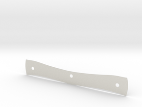 Ulu Knife Handle Scale in White Natural Versatile Plastic
