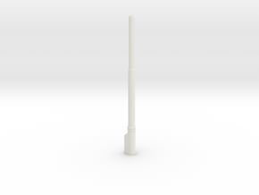 1:22,5 1557 BVL-mast met KIR KIK sokkel enkel in White Natural Versatile Plastic