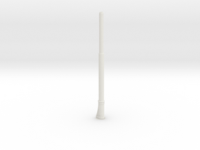 1:22,5 1559 BVL-mast met NIR NIK sokkel enkel S&H in White Natural Versatile Plastic