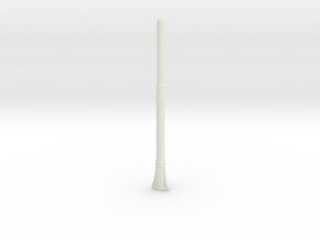 1:22,5 1561 BVL-mast met NIR NIK sokkel dubbel in White Natural Versatile Plastic