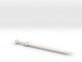 1:6 Gladiator Sword (Russel Crowe) - Gladiator in White Natural Versatile Plastic