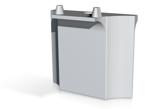twister3_bobbin-shield in Tan Fine Detail Plastic
