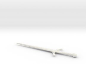 1:6 Miniature Witchking Dagger Morgul Blade - LOTR in White Natural Versatile Plastic