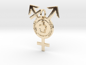 My Gender, My Business in 14K Yellow Gold