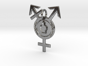 My Gender, My Business in Polished Silver